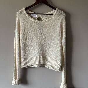 FEEL THE PIECE | TERRE JACOBS OPEN KNIT SWEATER ONE SIZE